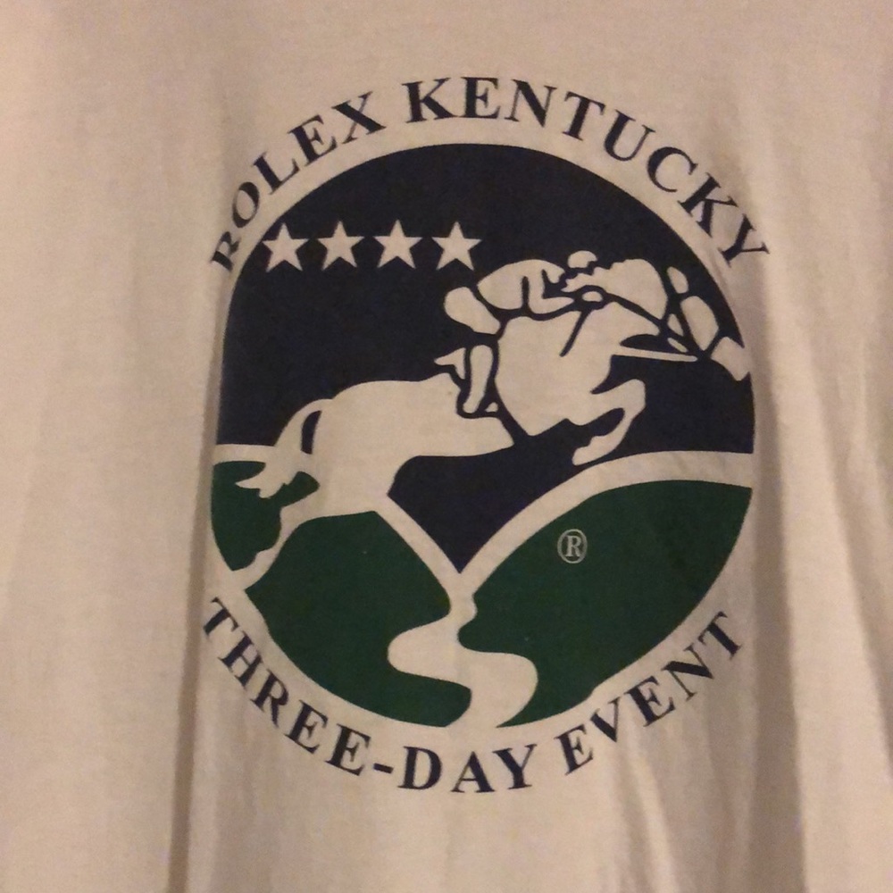 RETIRED Rolex KY 3 Day Event 100% cotton size Large t shirt. New, never worn. - Picture 2 of 8